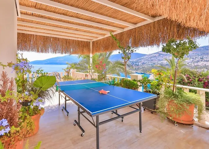 Scenic Hillside With Pool Terrace * Kalkan