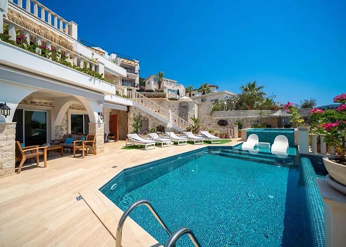 Scenic Hillside With Pool Terrace