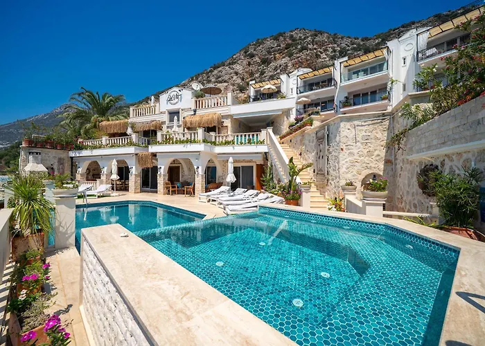 Scenic Hillside With Pool Terrace * Kalkan