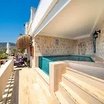 Scenic Hillside With Pool Terrace Kalkan