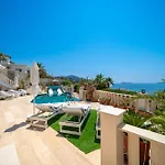 Scenic Hillside With Pool Terrace Villa Kalkan