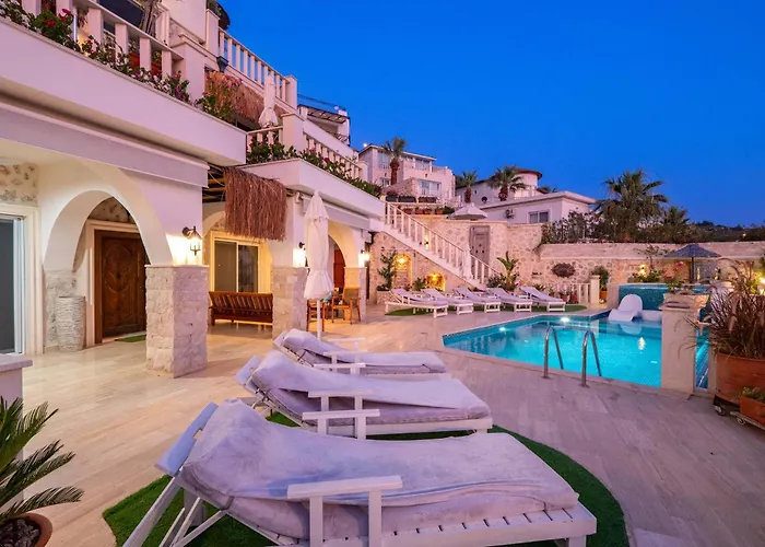 Scenic Hillside With Pool Terrace